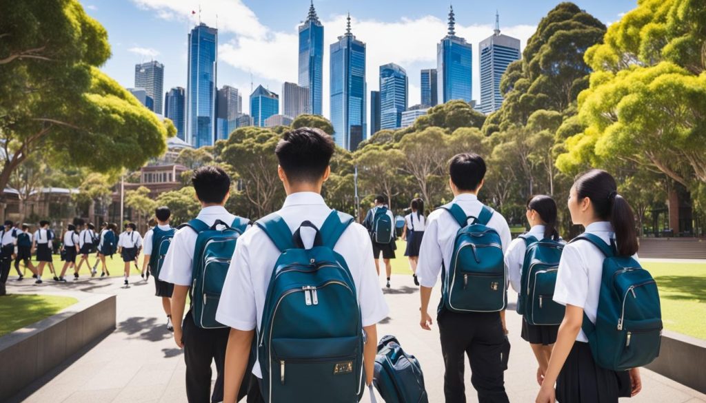 中国中产阶层 澳大利亚中学教育